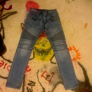 Size 30 Mens Balmain Biker Denim